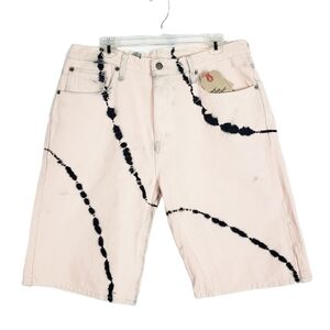 LEVI'S tie dye 569 loose straight shorts